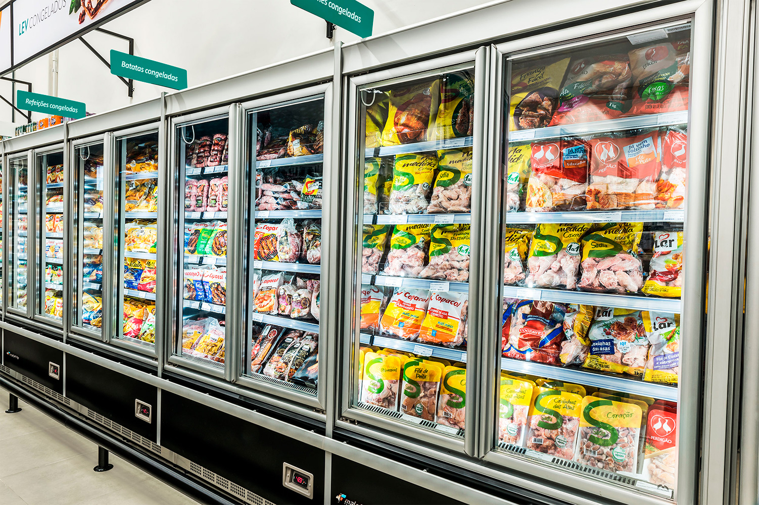 Congelados — equipamentos Sibéria